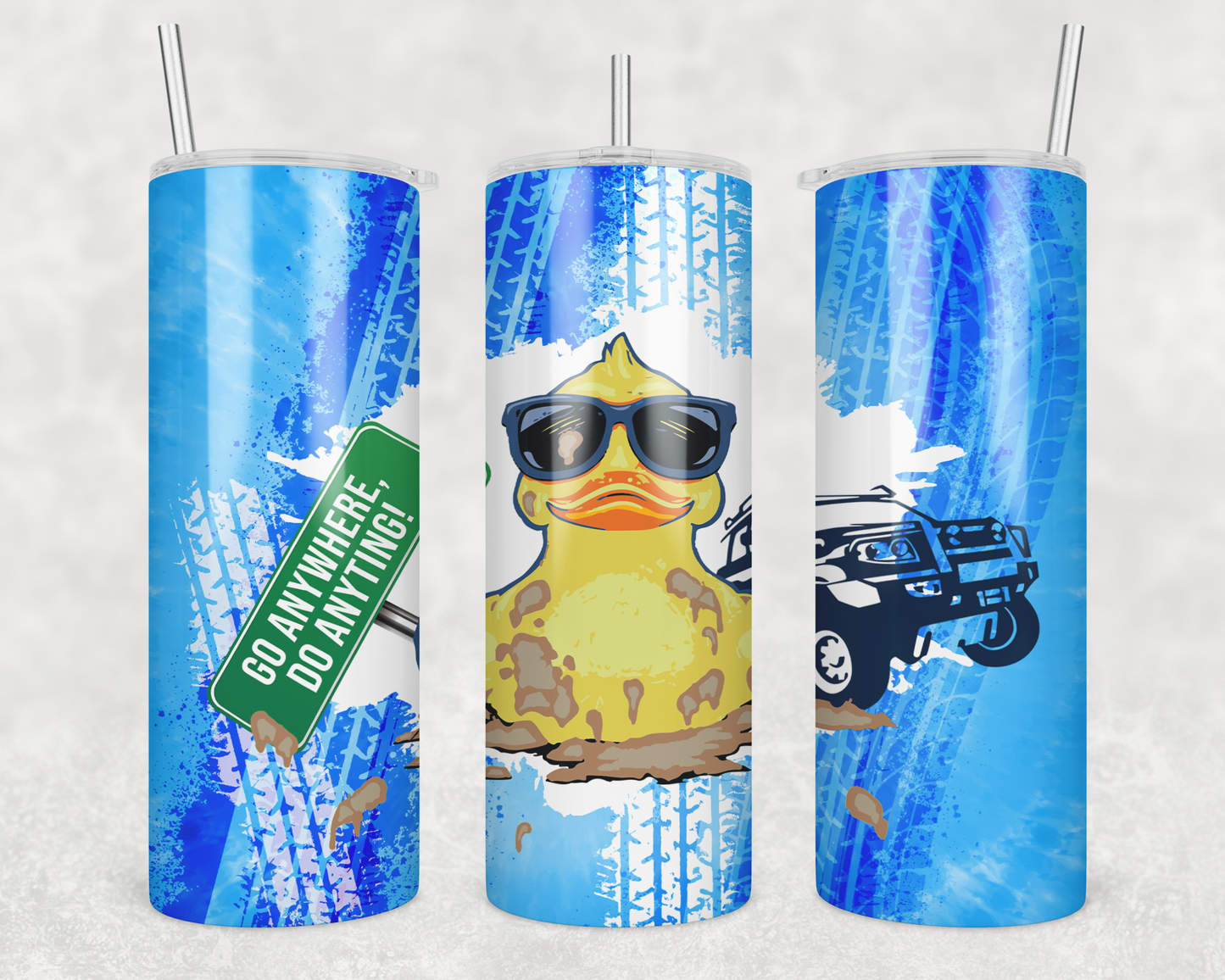 Go Anywhere, Do Anything Offroad Duck Tumbler