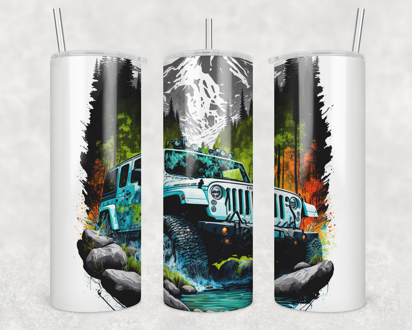 Offroad Forest Tumbler