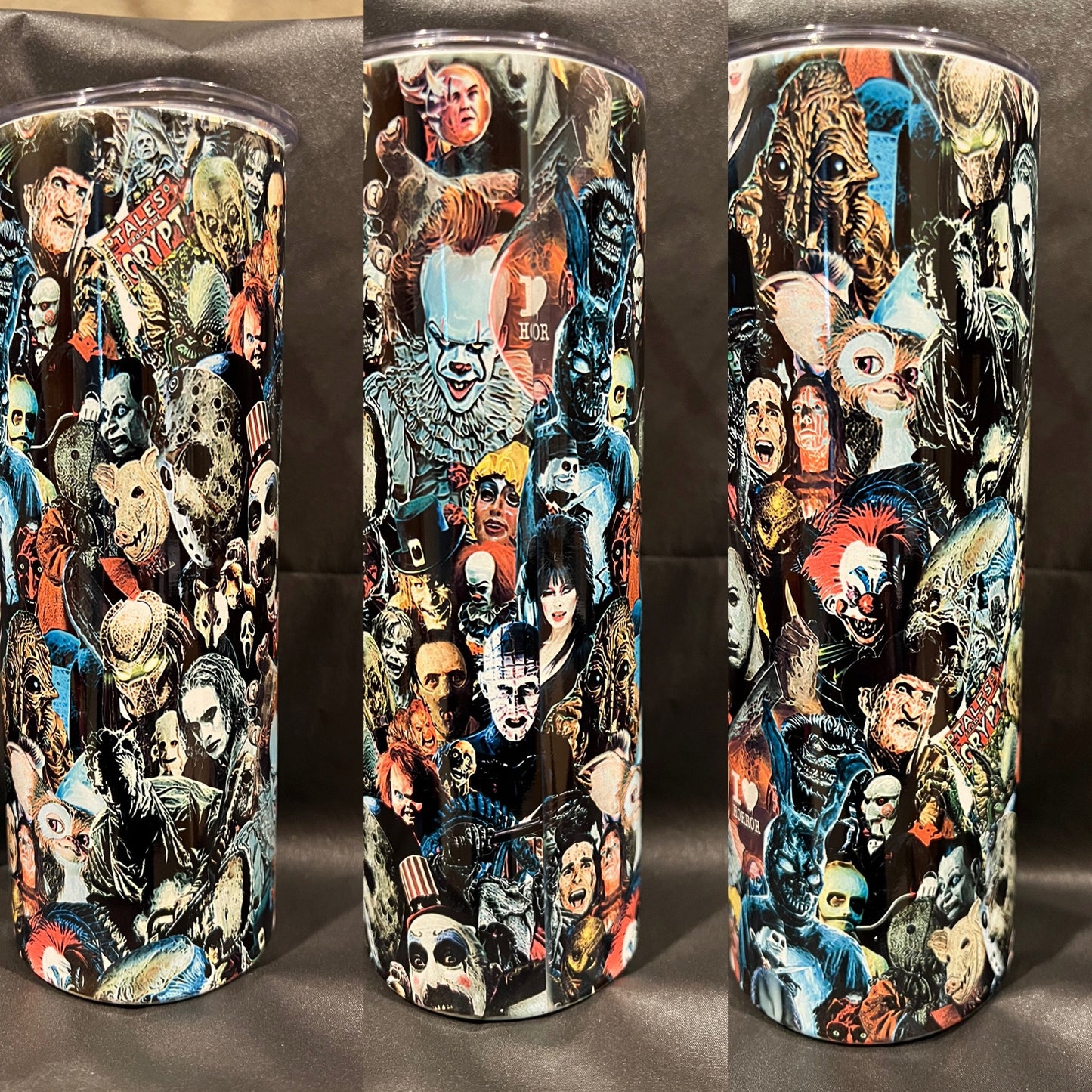 Horror Characters Tumbler