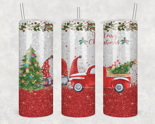 Christmas Gnome Tumbler