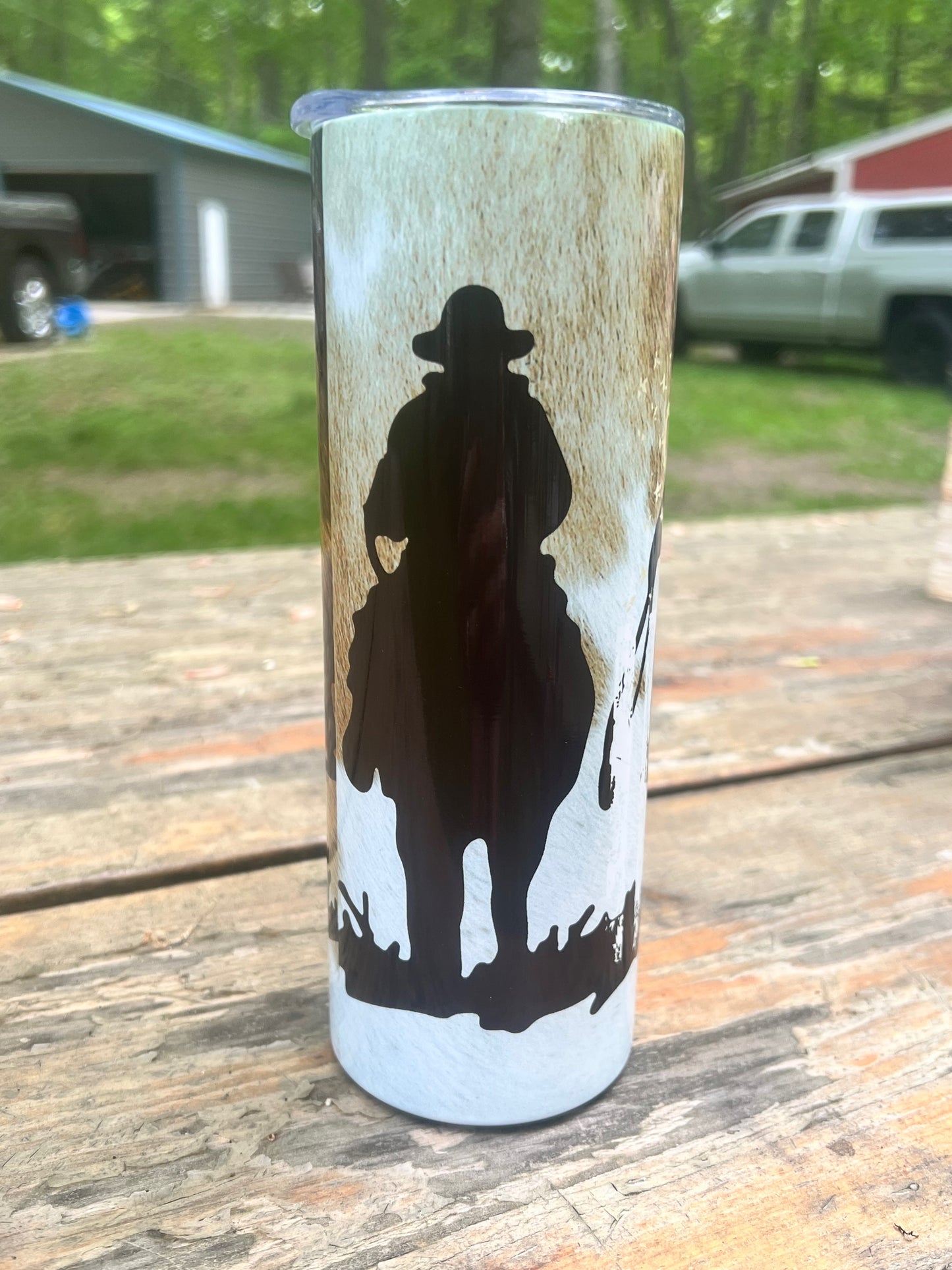 Yellowstone Flag Tumbler