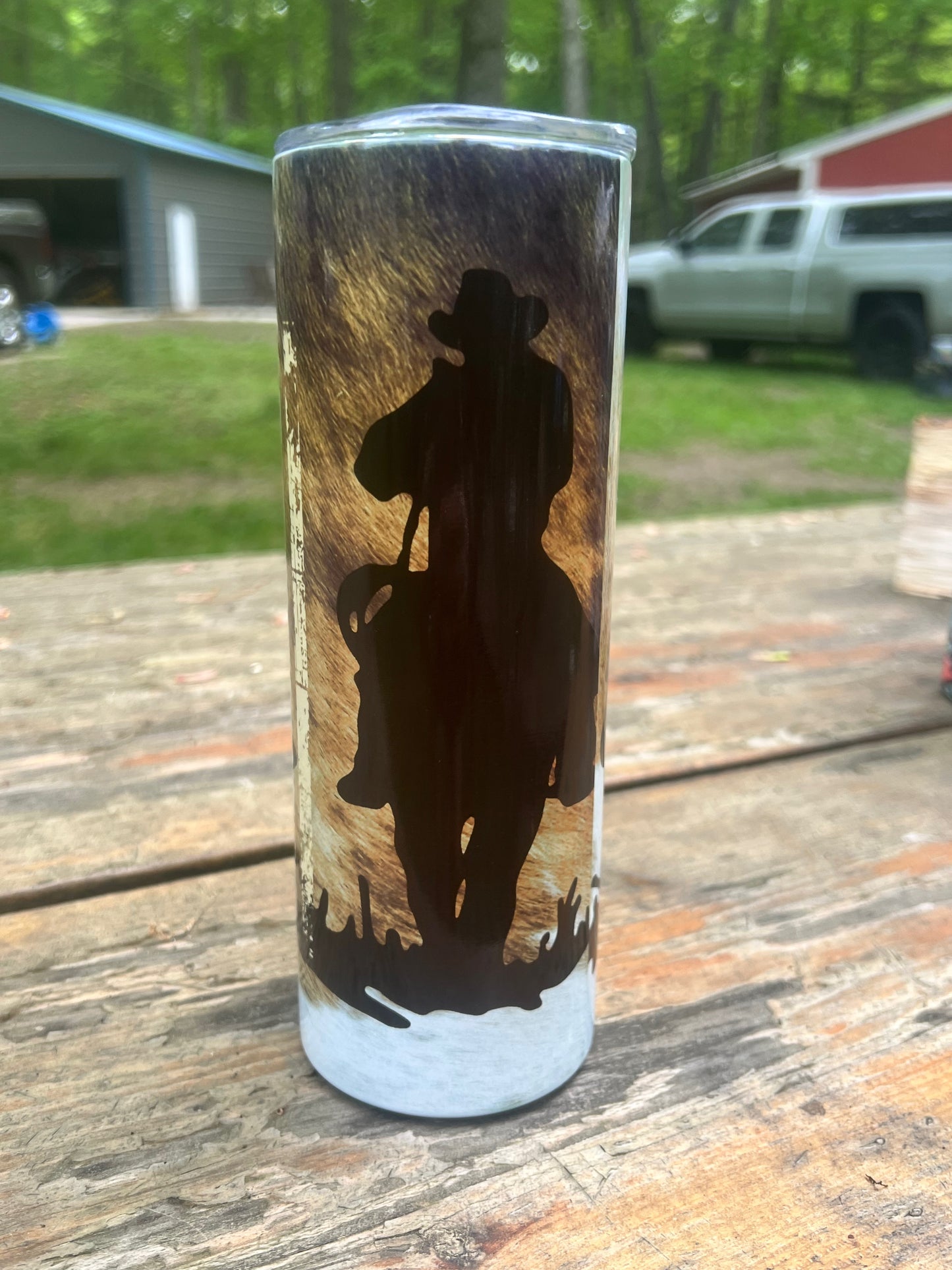 Yellowstone Flag Tumbler