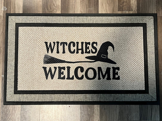 Witches Welcome Door Mat